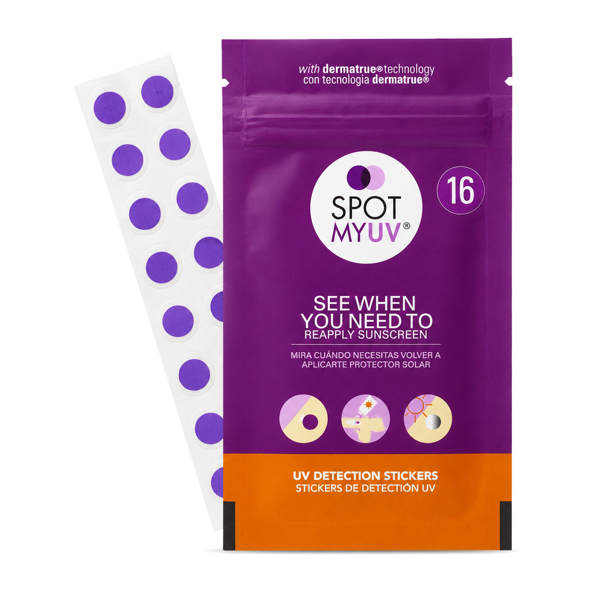 SpotMyUV — Sticker UV qui change de couleur